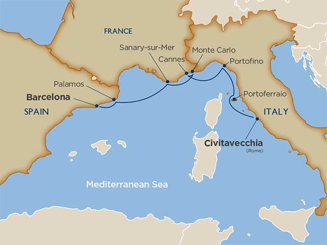 voyage map